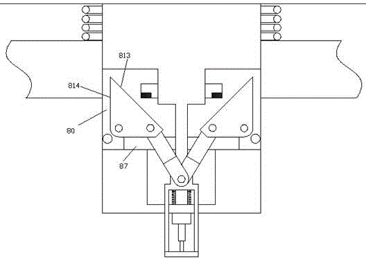 Fastening component of LED (Light Emitting Diode) display equipment (9) with convenience in disassembly and assembly and use method thereof