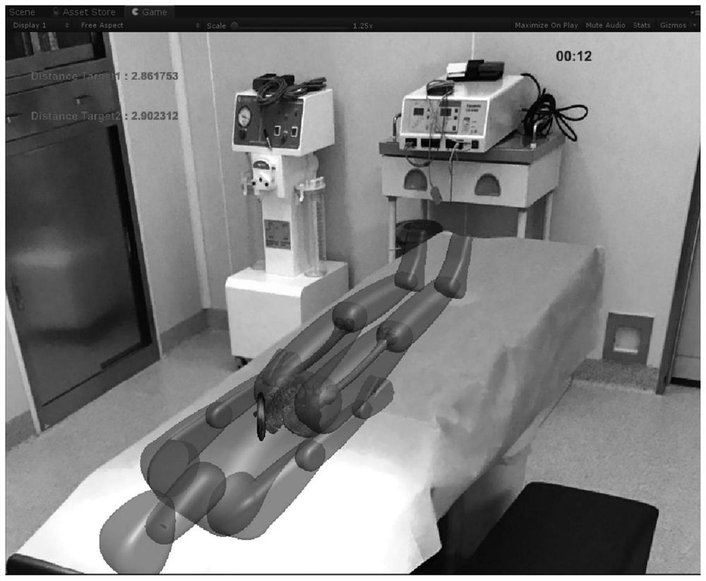 Virtual learning method for total hip replacement surgery