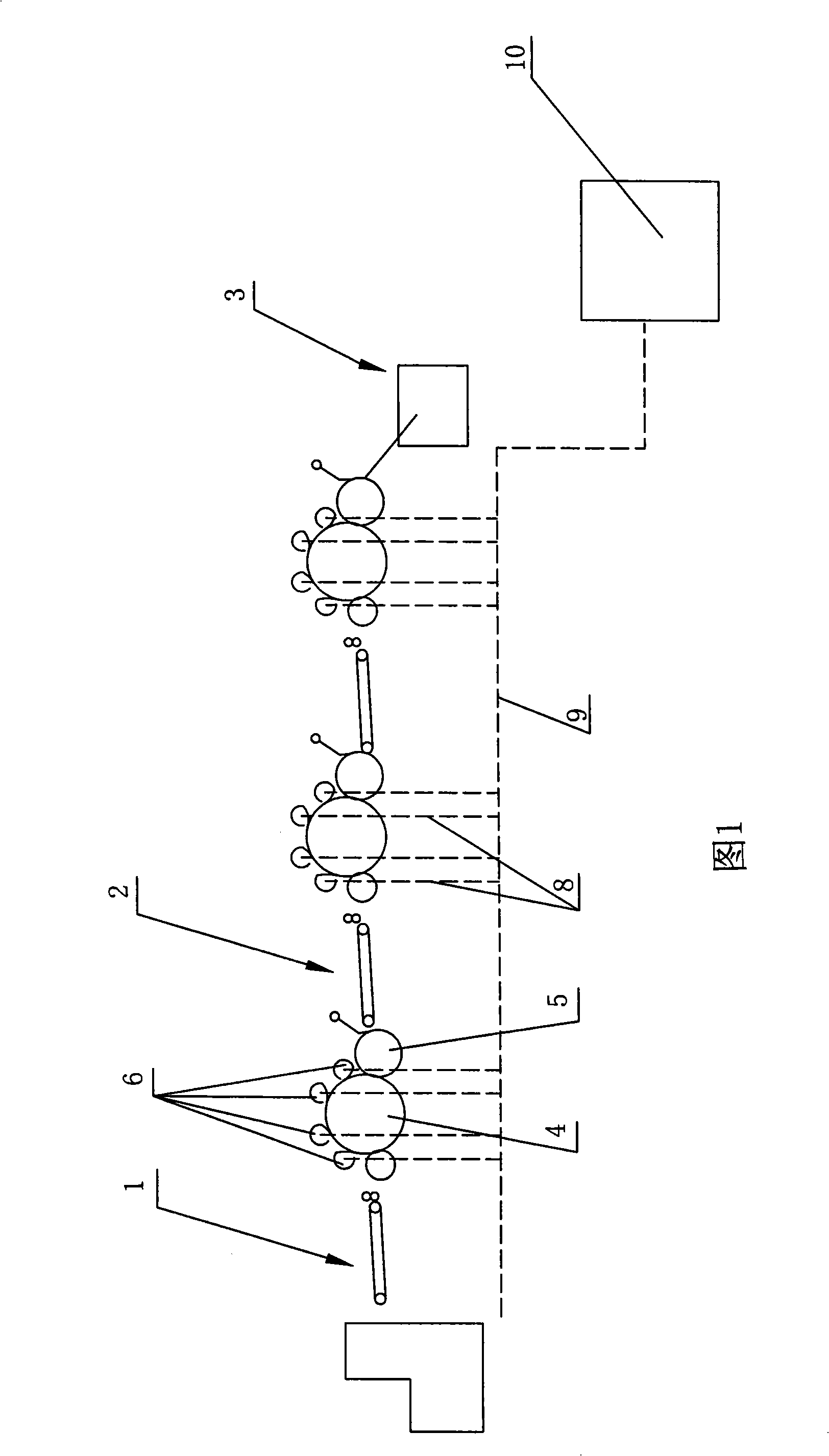 Rabbit hair carding machine