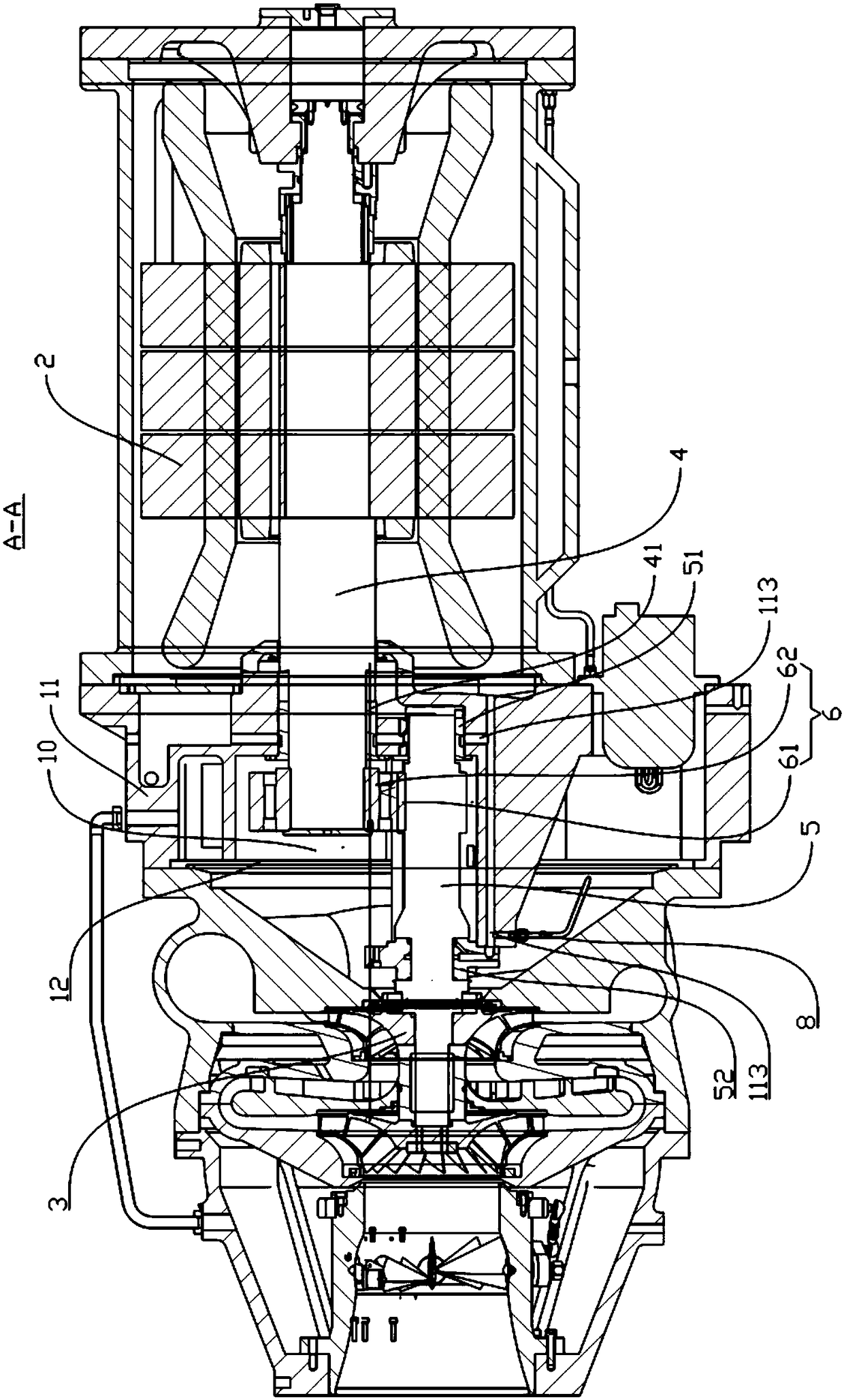 Centrifugal compressor and refrigeration system having same