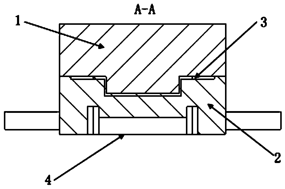 A kind of hot forming and quenching integrated forming method