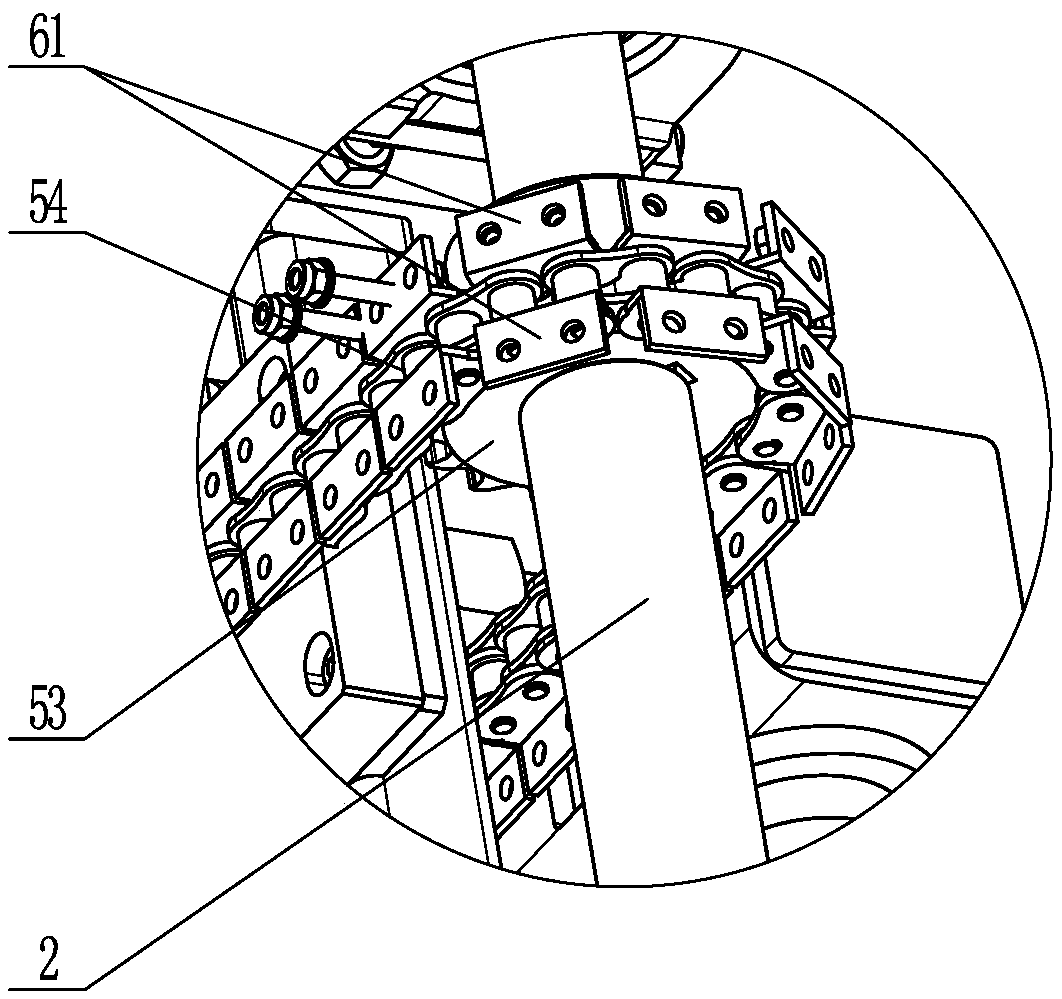 Full-automatic non-demoulded glove cleaning machine