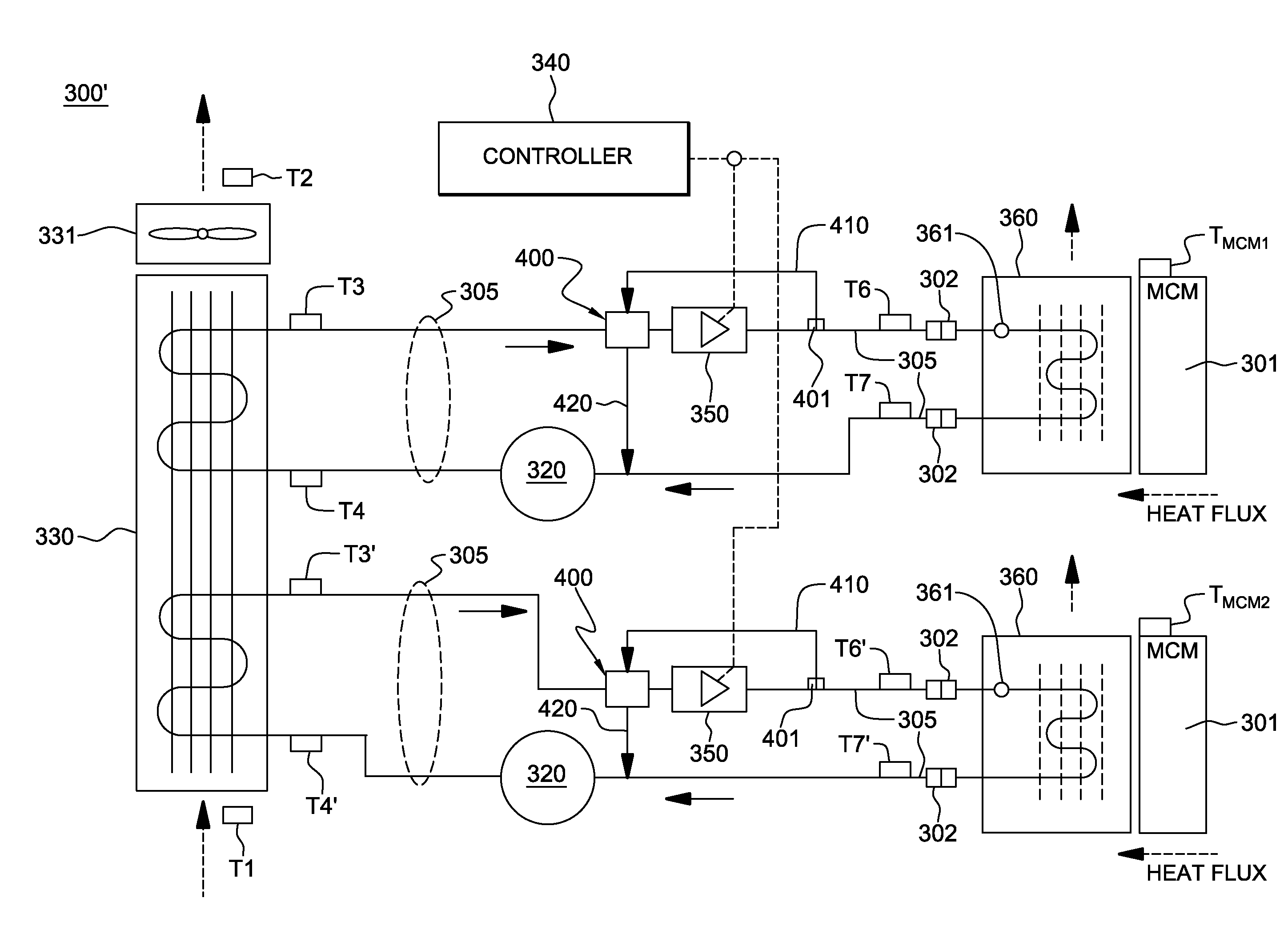 Contaminant separator for a vapor-compression refrigeration apparatus