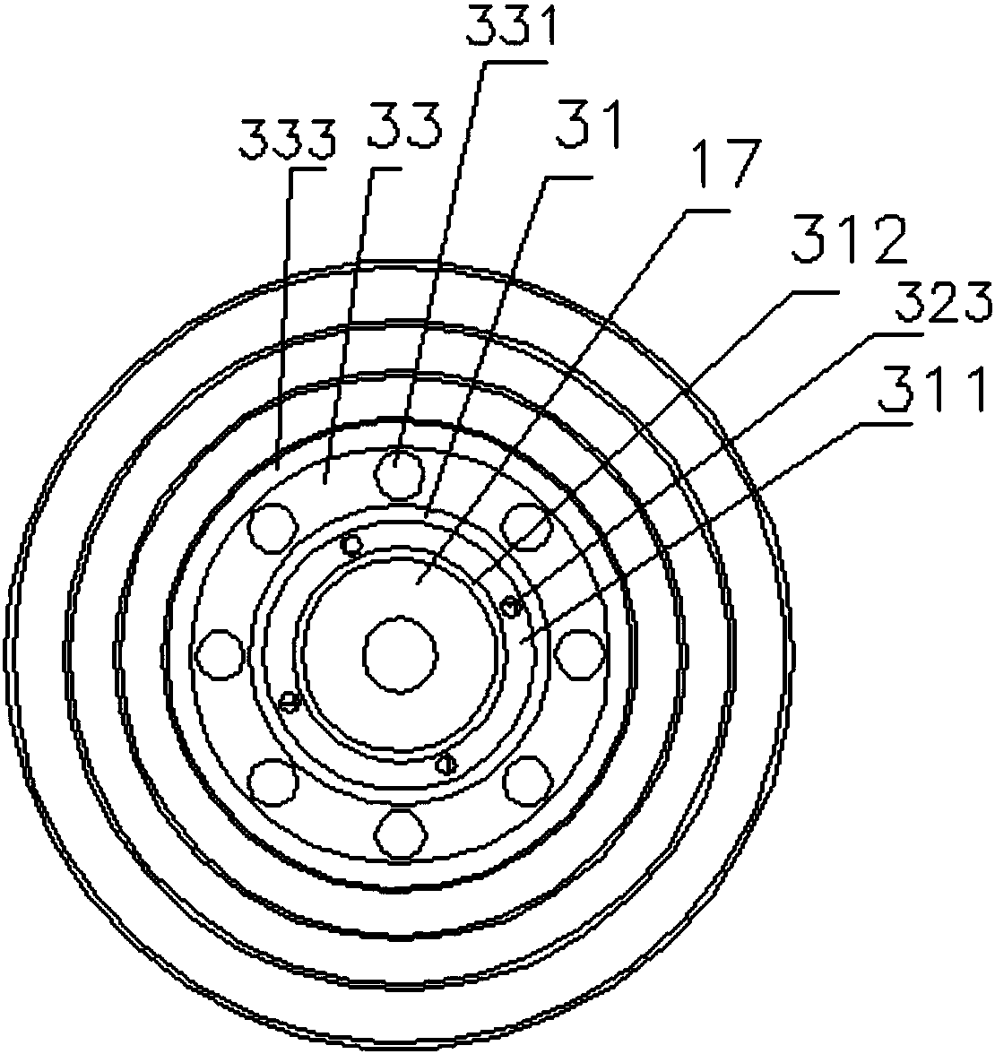 Mobile landscape fountain device