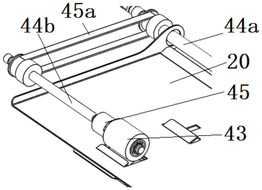 Multi-plicate chain type paper processing mechanism