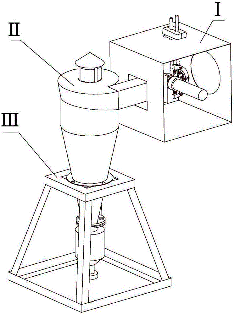 High-speed milling micro lubrication liquid supply nozzle structure and separation and recovery mechanism and system