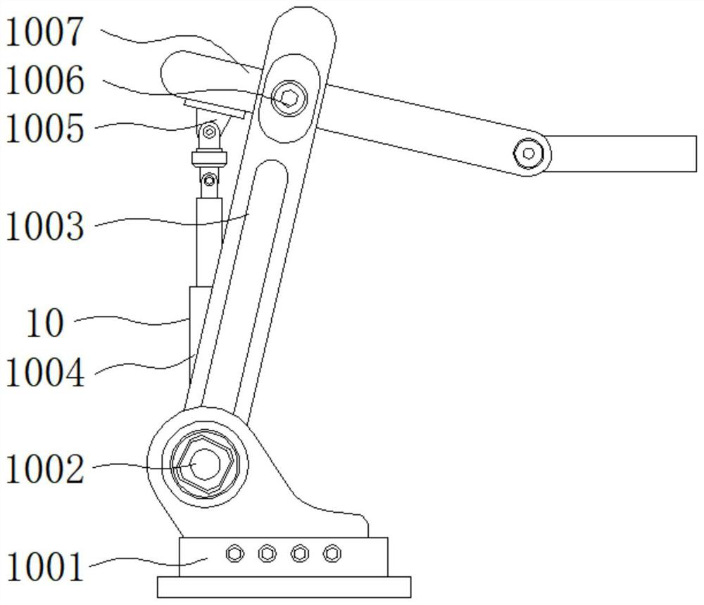 Puncture positioning device convenient to adjust and capable of quickly mixing medicaments for medical anesthesia