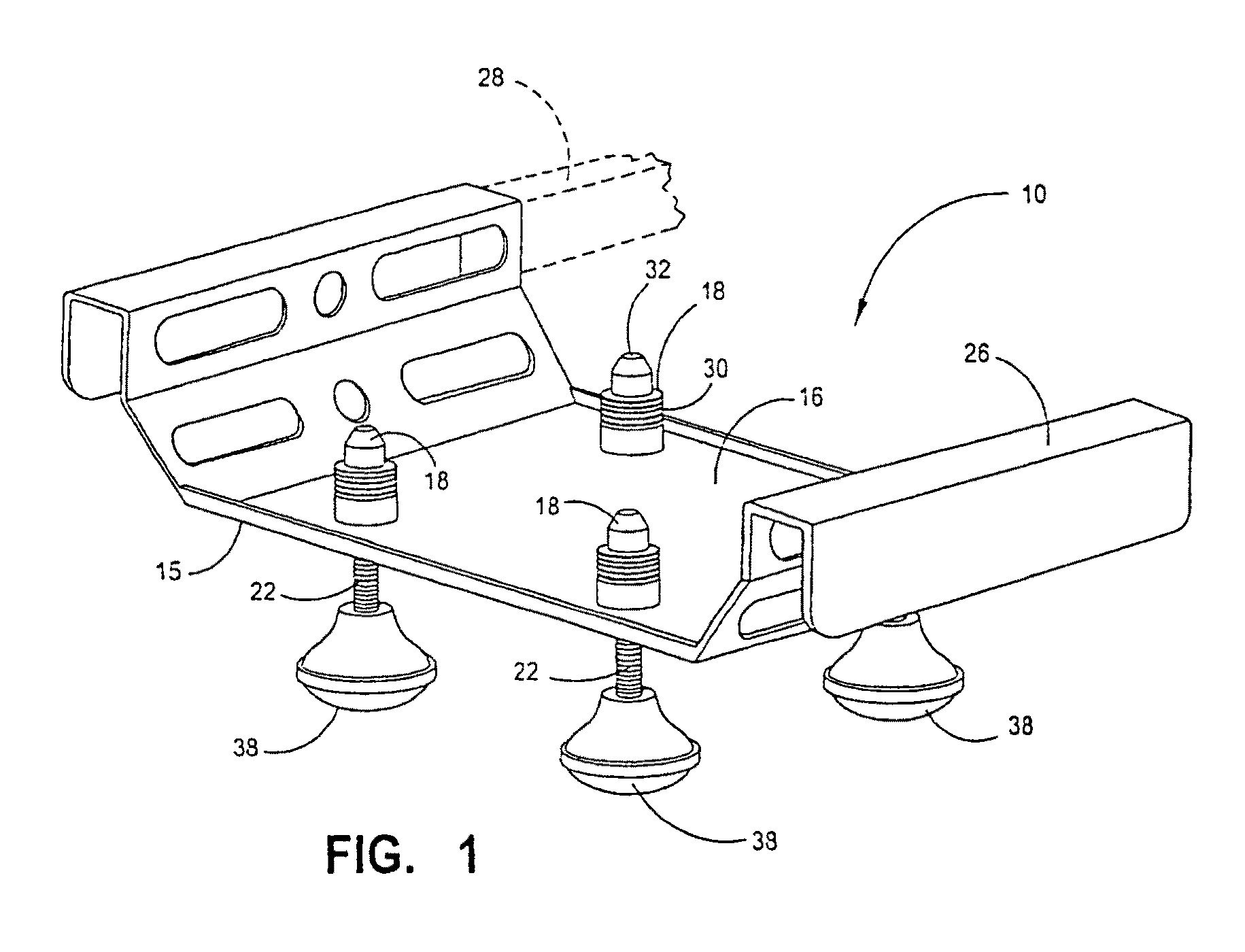 Table engageable support for head cushion supporting anesthetized patient