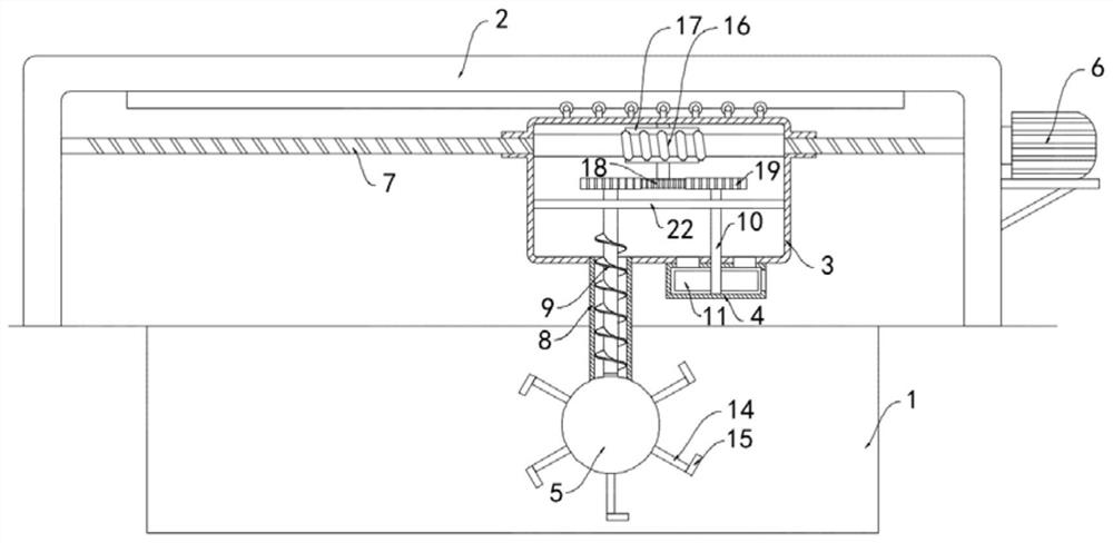 Fermentation turning method of aerobic microbial fertilizer