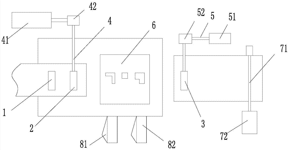 Integrated punching machine for keel sheet metal forming