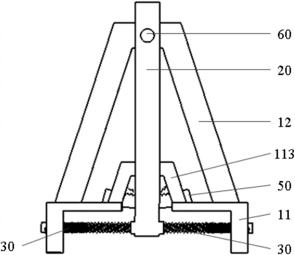 Right-angle plate detecting device