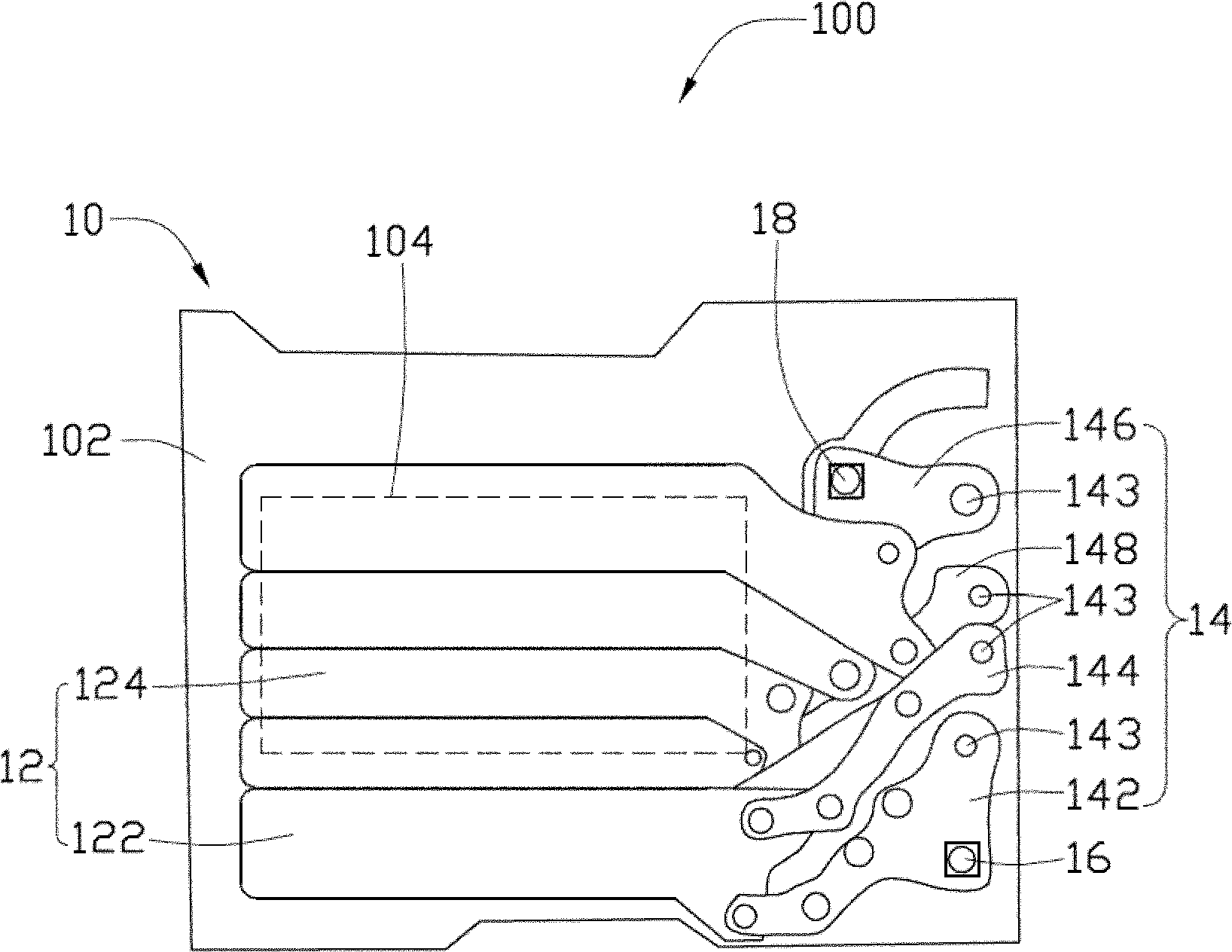 Shutter device and shutter blade