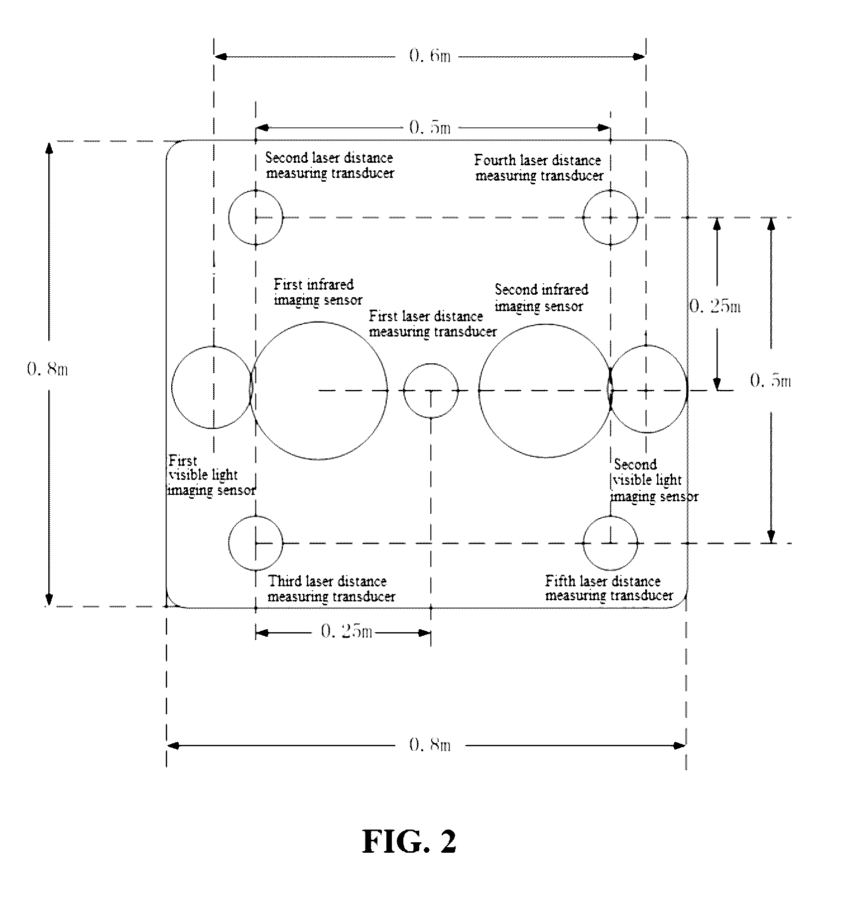 Multi-sensor merging based super-close distance autonomous navigation apparatus and method