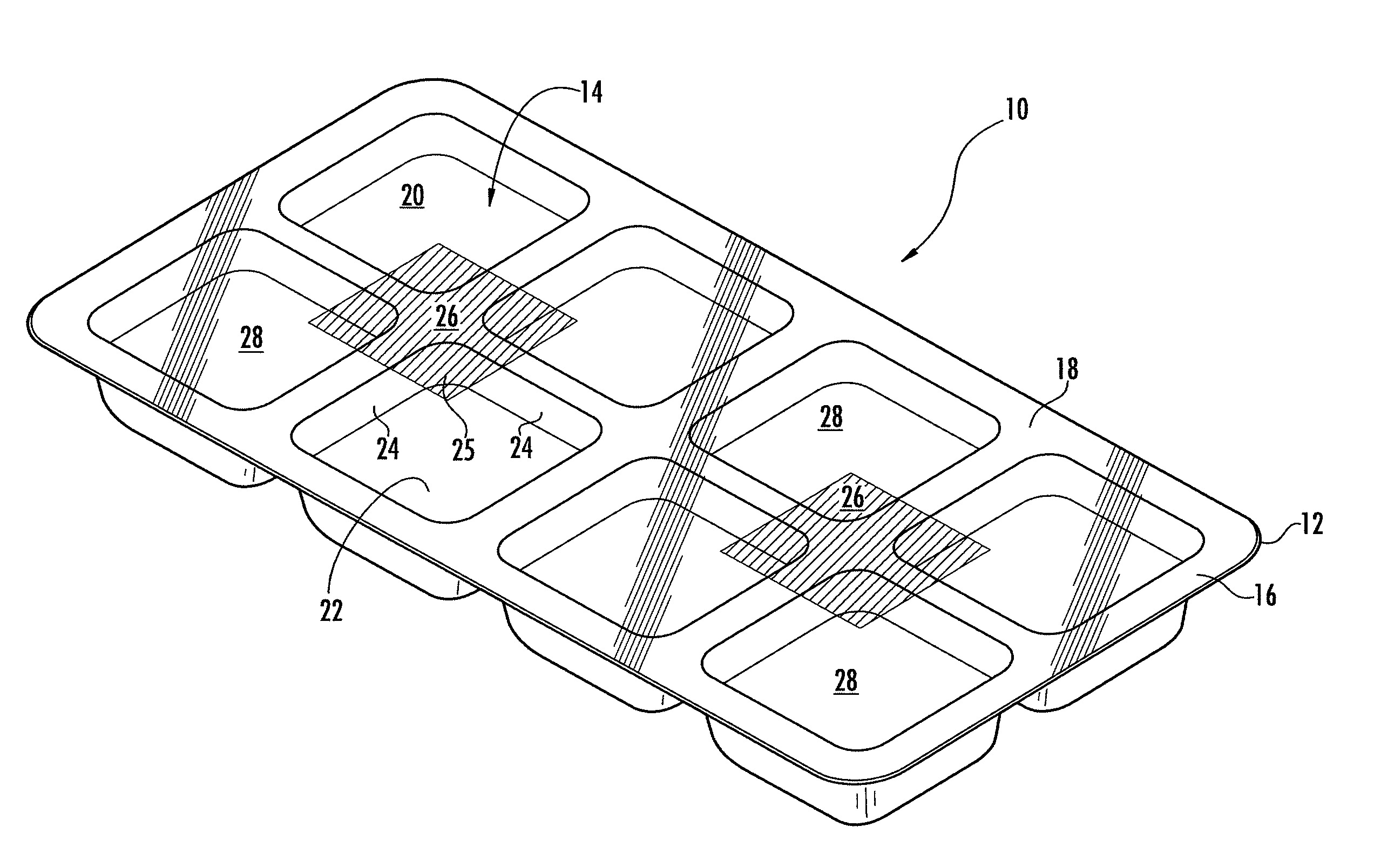 Child resistant blister package