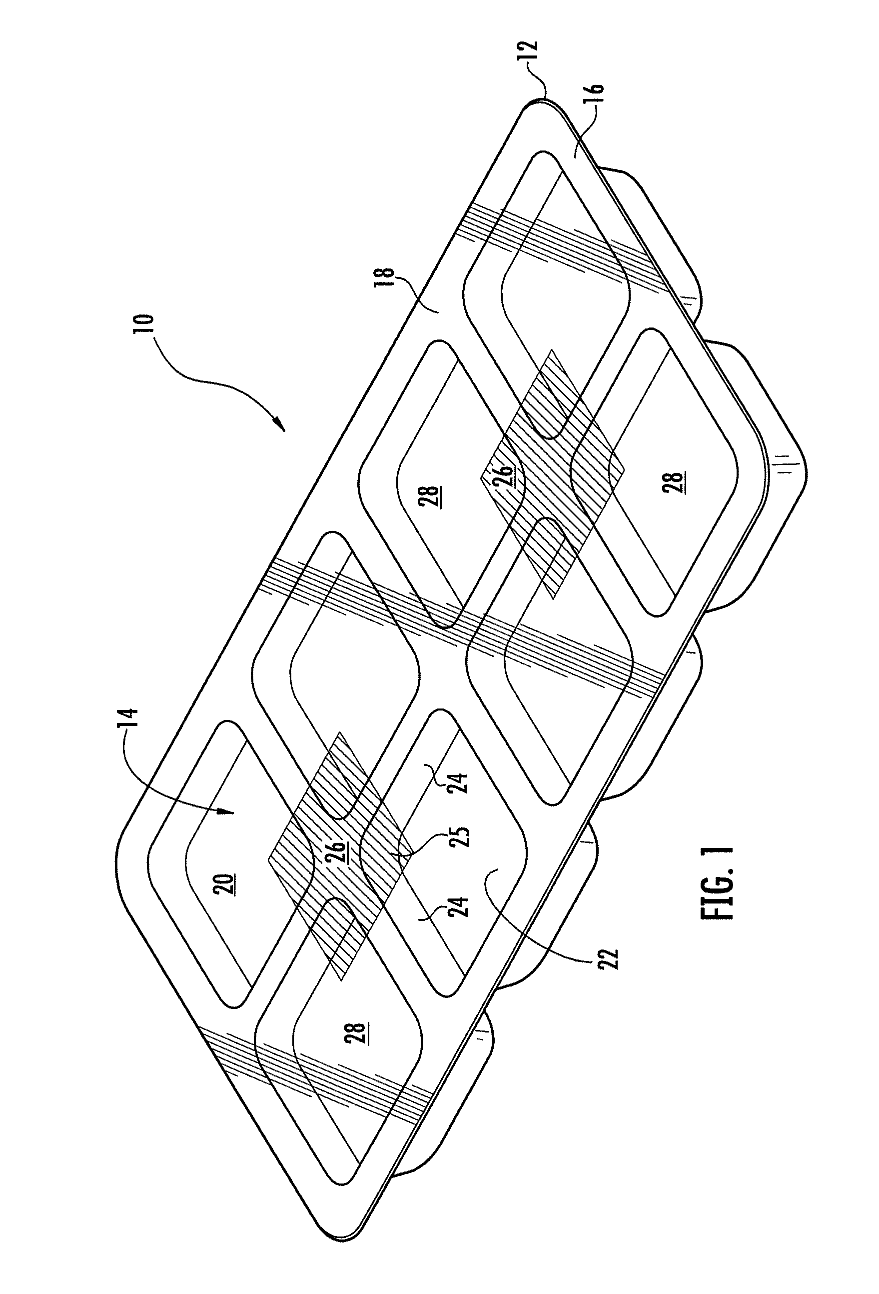 Child resistant blister package