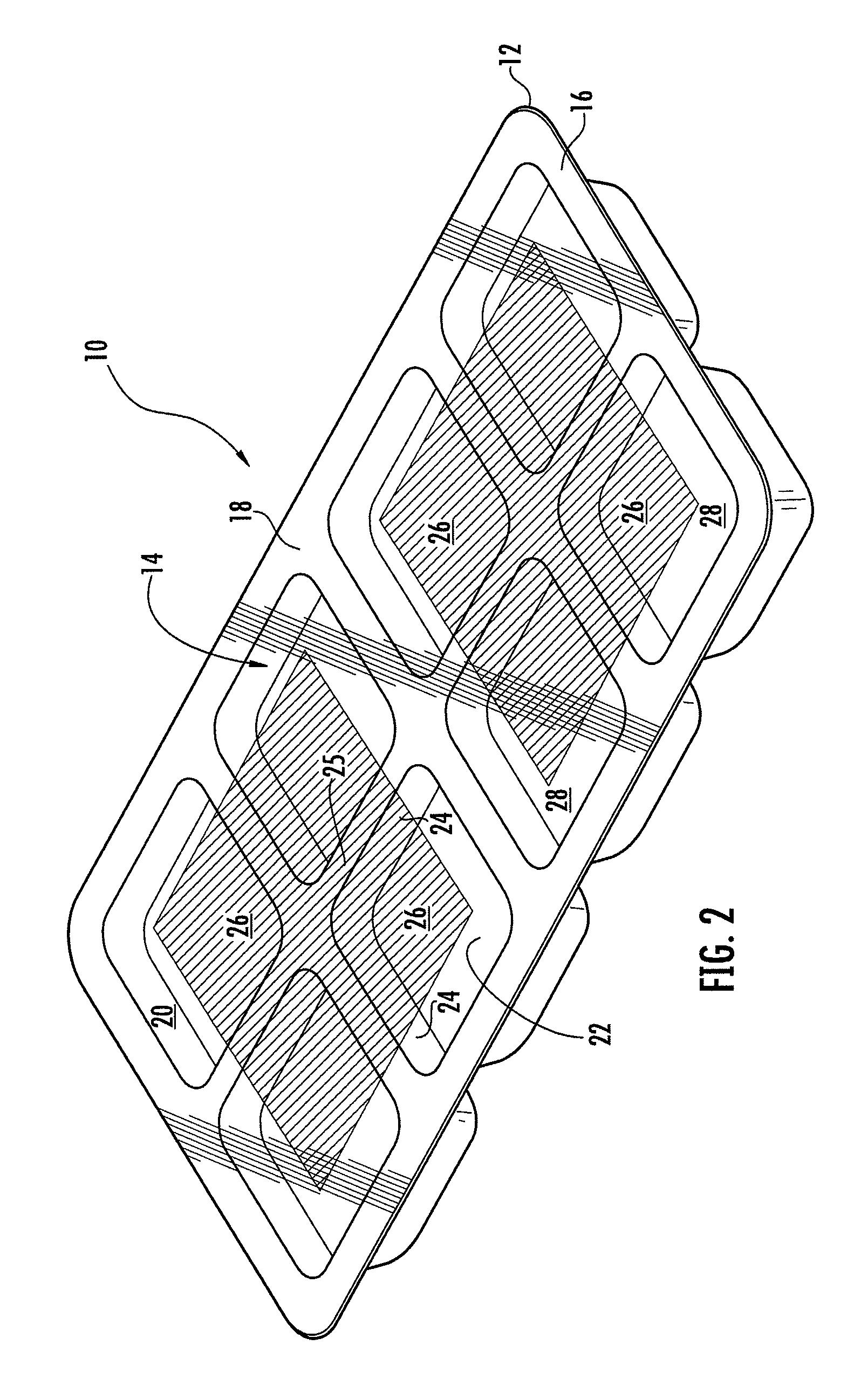 Child resistant blister package