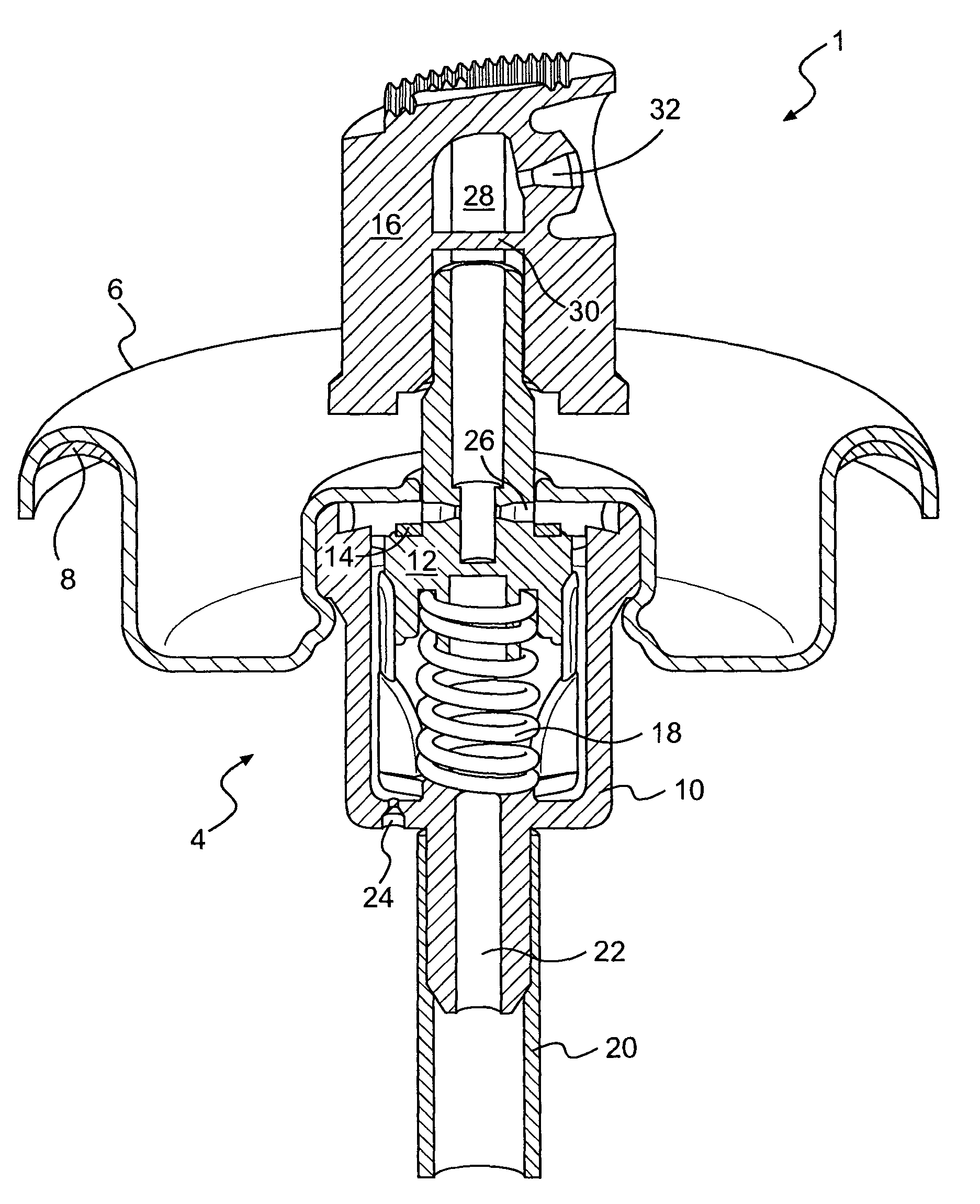 Aerosol dispenser assembly having low volatile organic compound (VOC) content