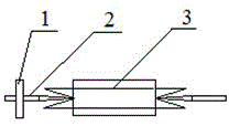 Positioning device and positioning method of partial discharge source of electrical device