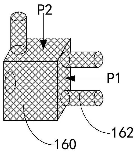 Solid-state bendable display panel and display device