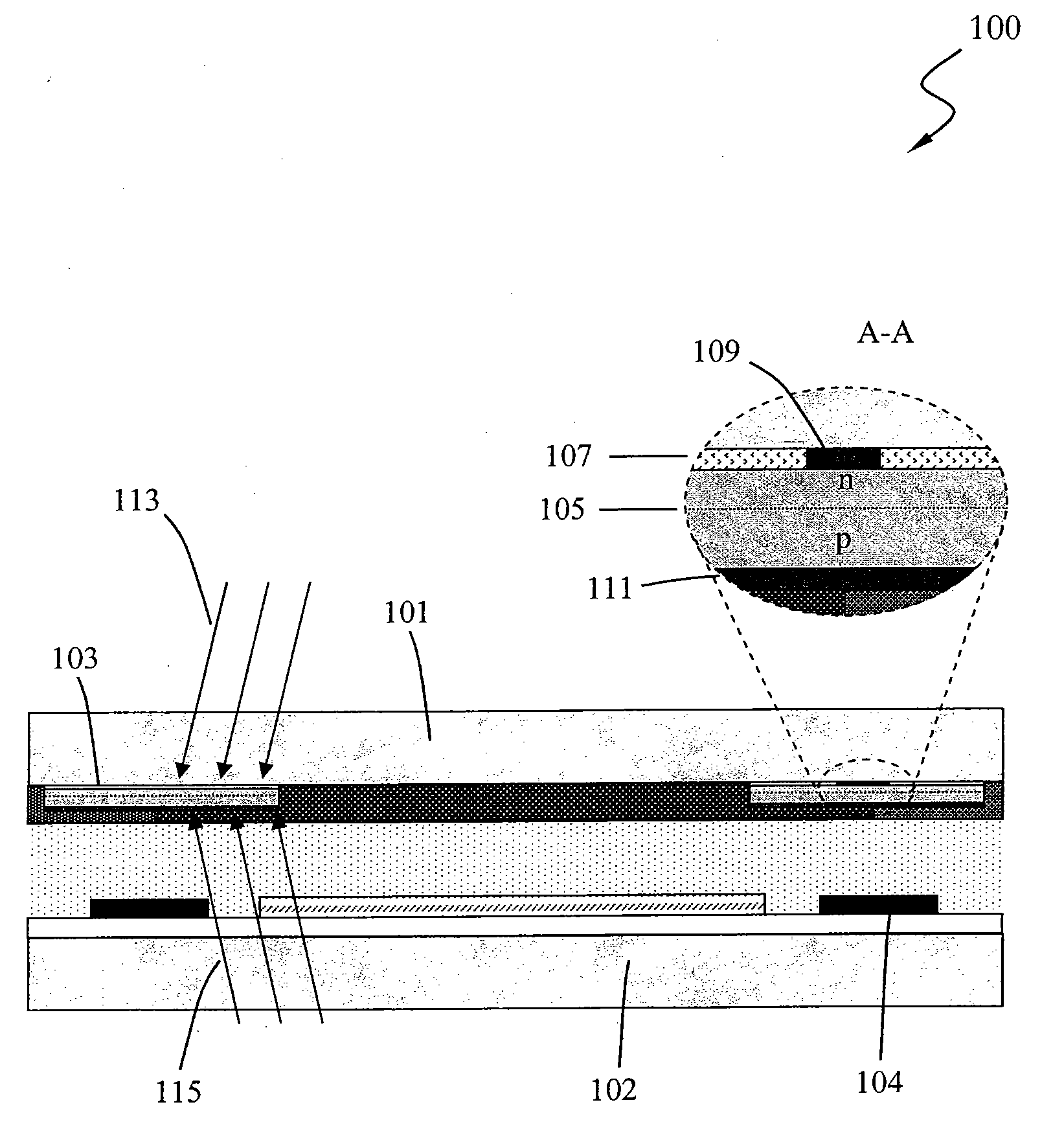 Method and Structure for Integrated Solar Cell LCD Panel