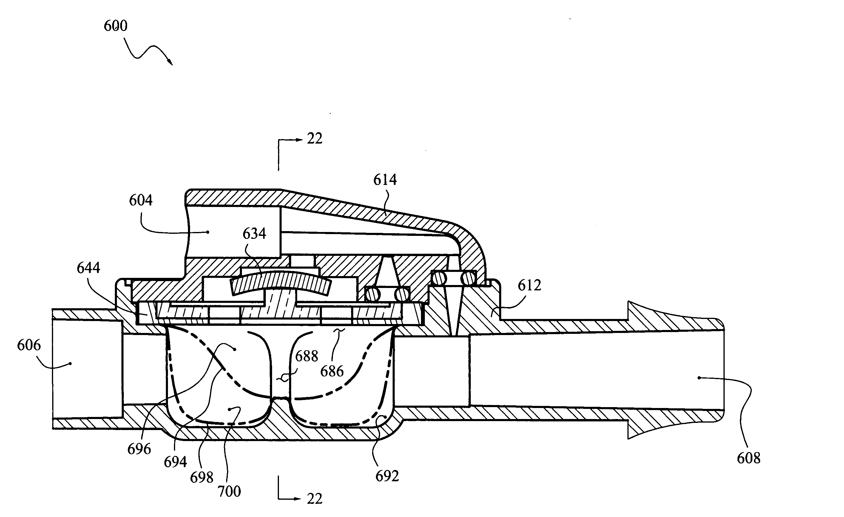 Medical valve and method to monitor intra-abdominal pressure