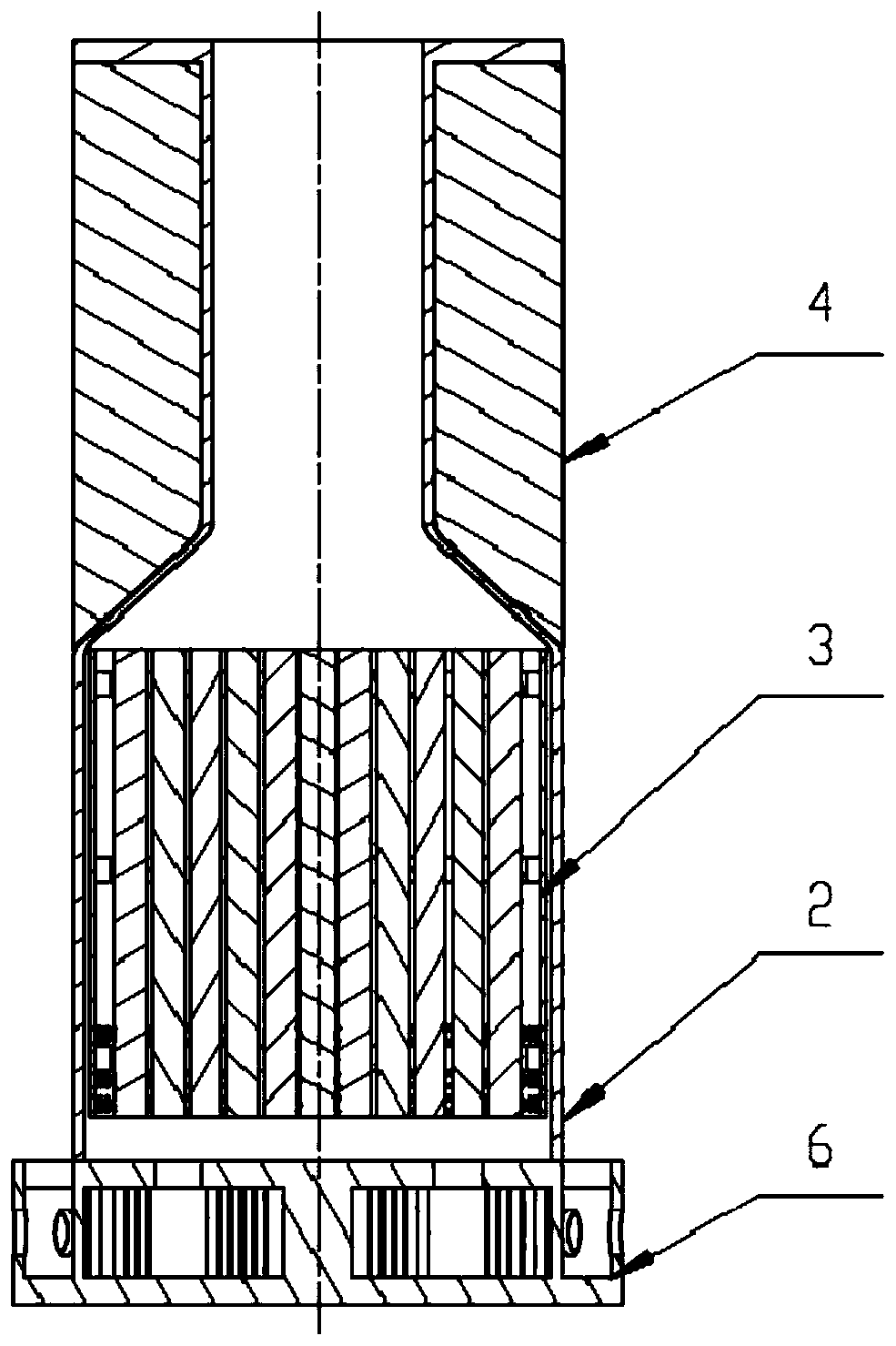 Liquid metal magnetofluid integral reactor