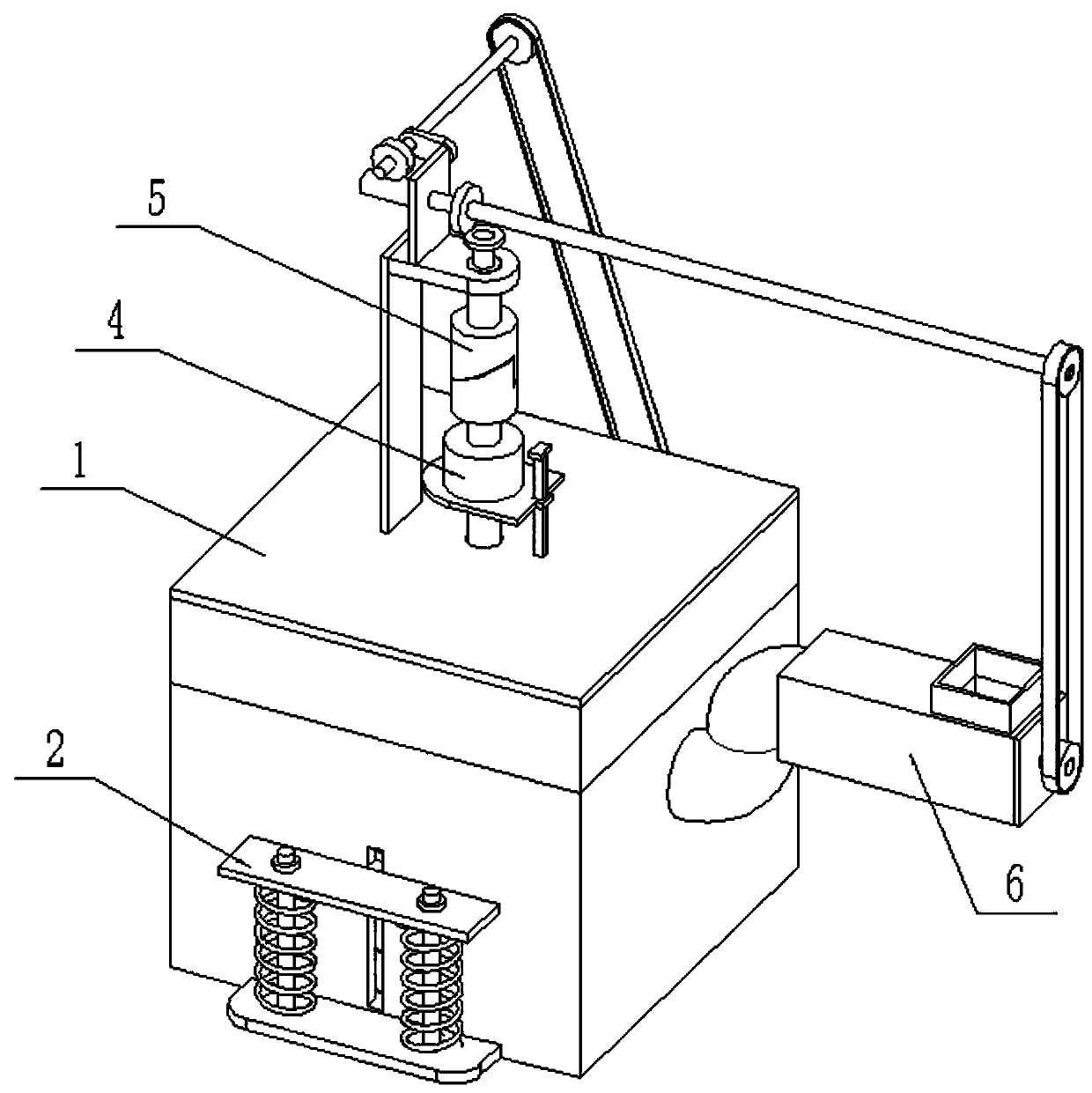 A new energy boiler with feeding function