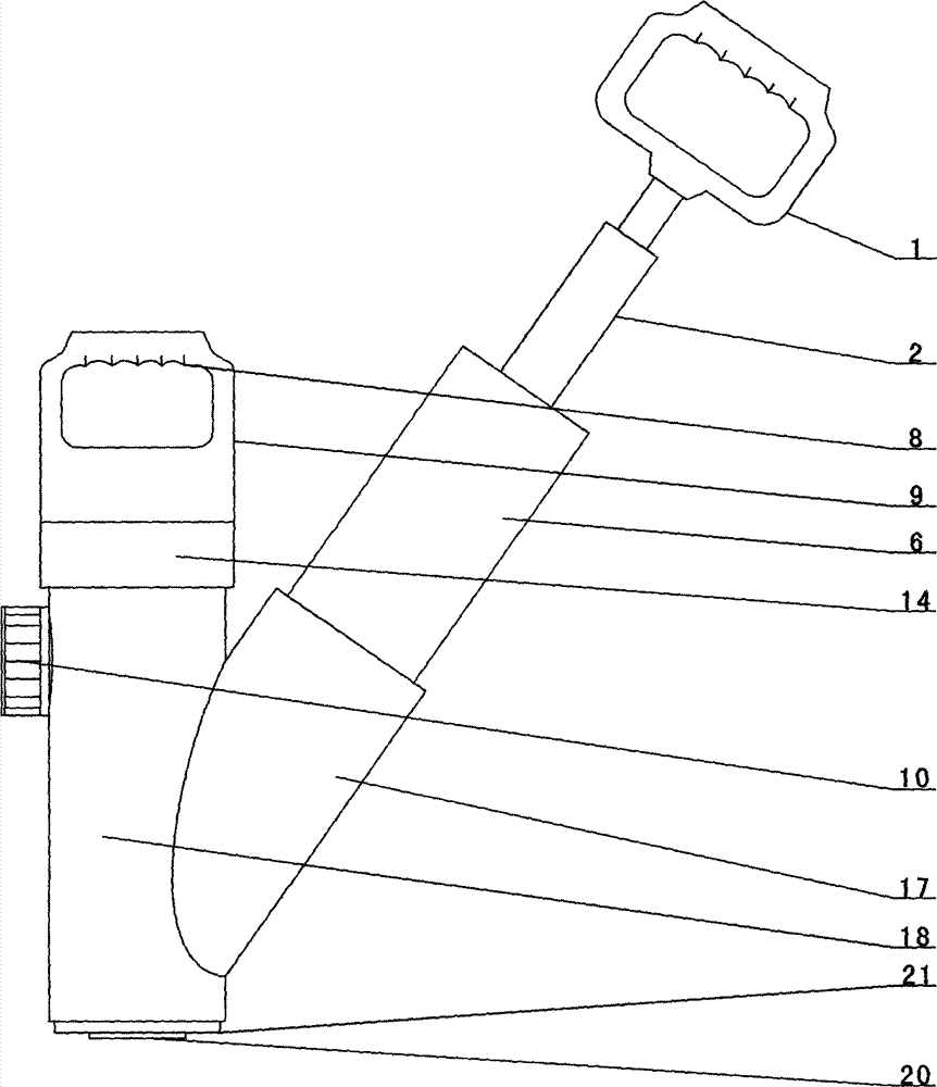 Powerful dredging plunger for wash basin