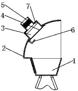 Environment-friendly smoke purification device for barbecues