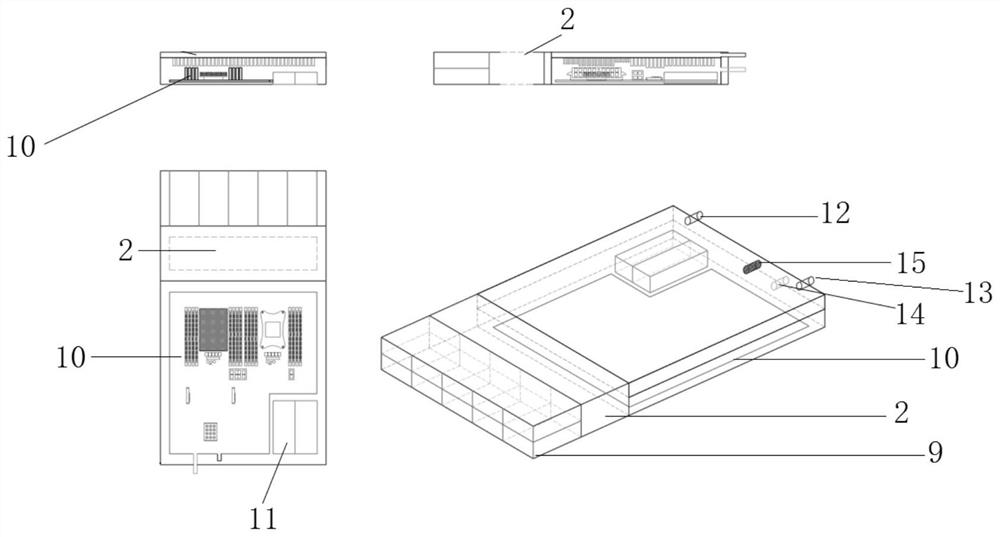 Immersed liquid cooling system