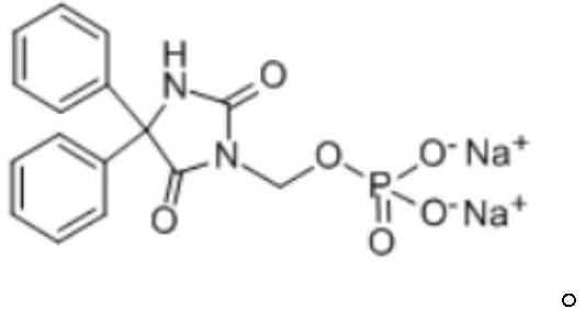 Preparation method of fosphenytoin sodium intermediate