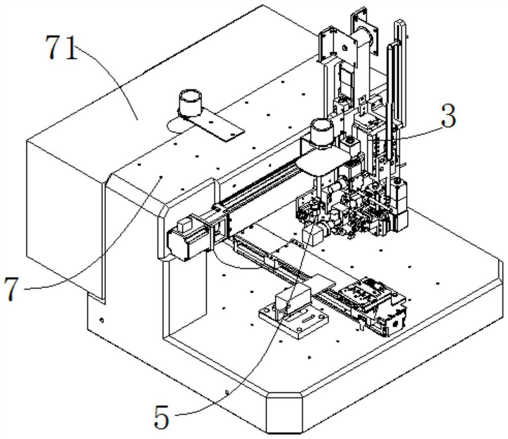 Glass lens bonding machine and glass lens automatic bonding method