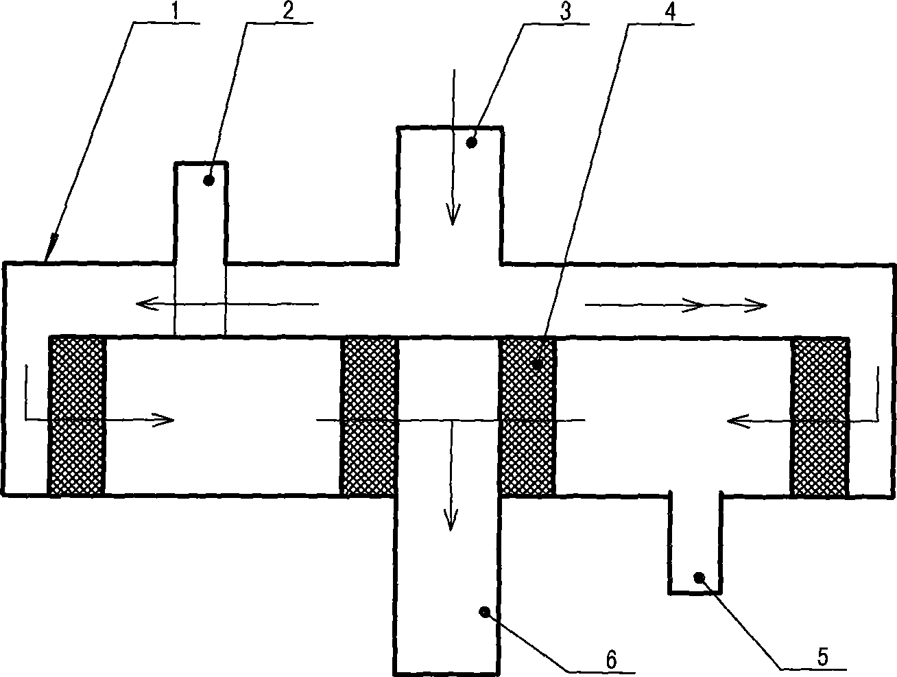 Extraction method of natural soluble polysaccharide using radial chromatography