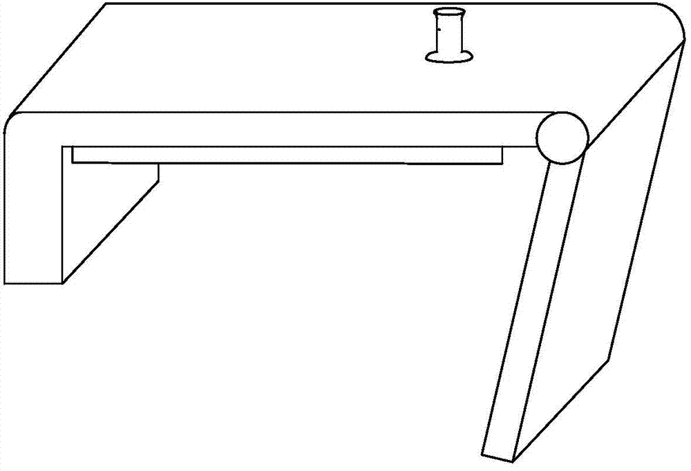 Networking device of network television with adjustable support