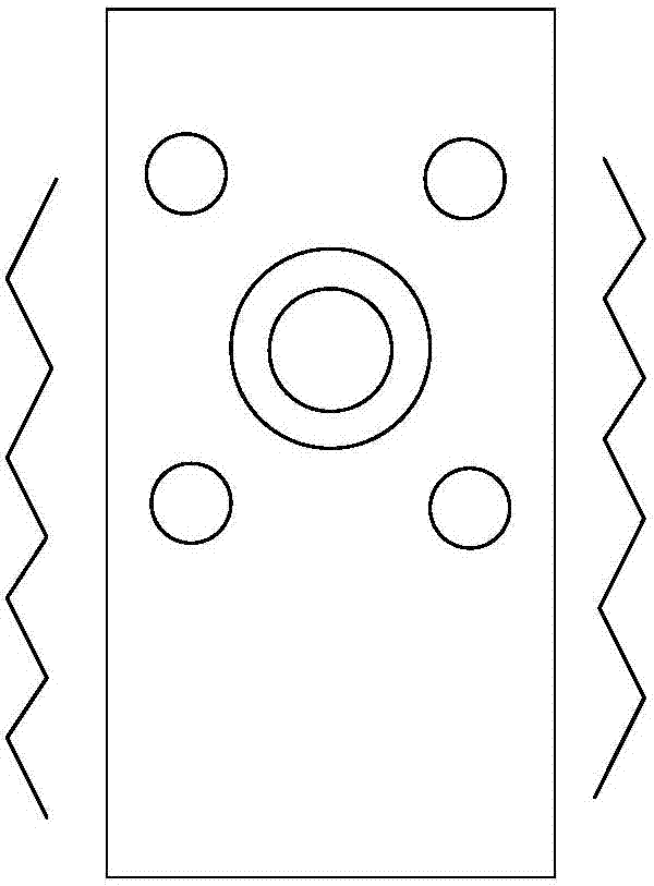 Networking device of network television with adjustable support