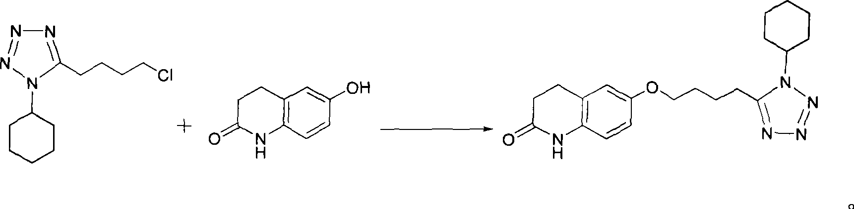 Preparation of cilostazol