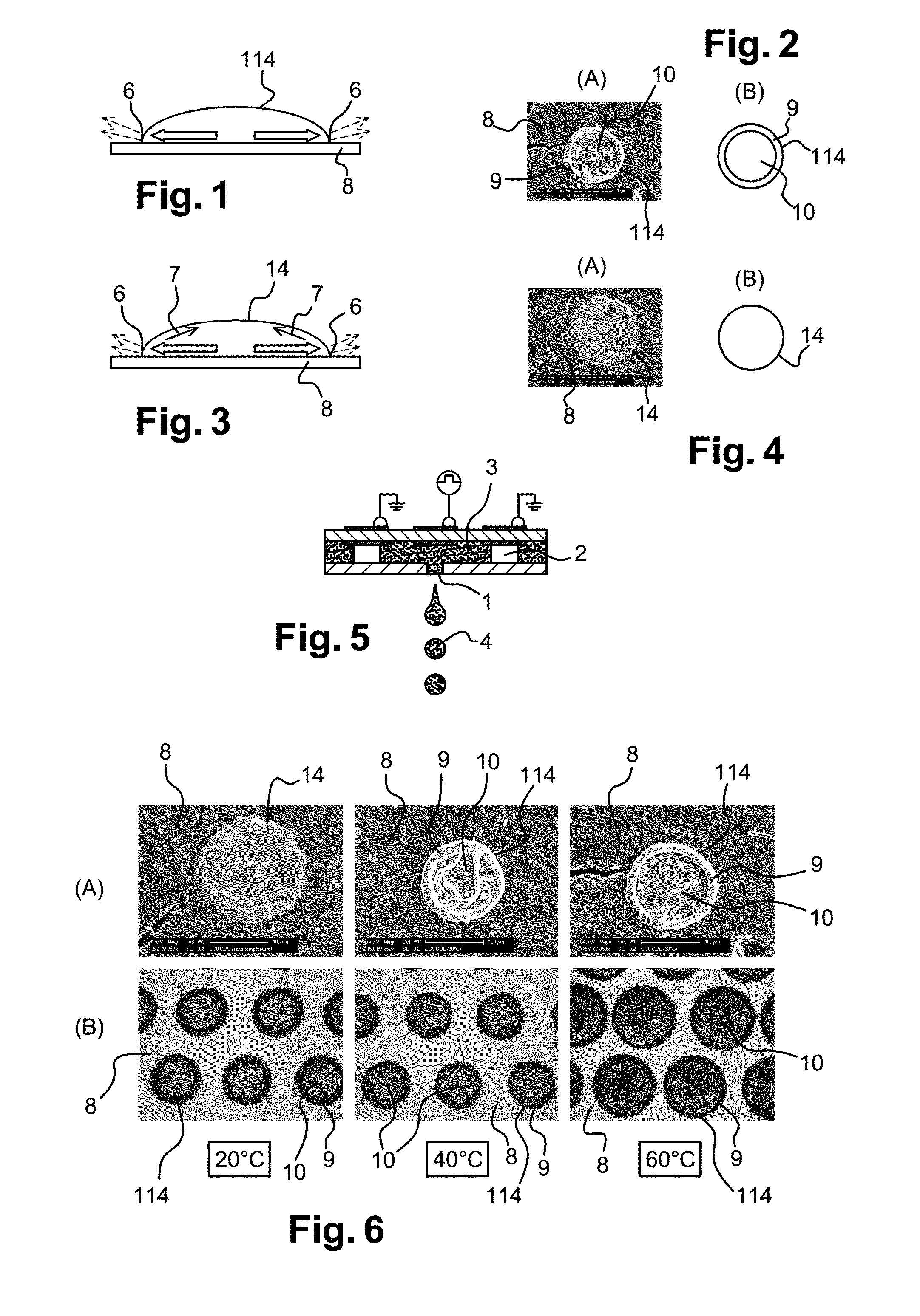 Pemfc electrode structuring