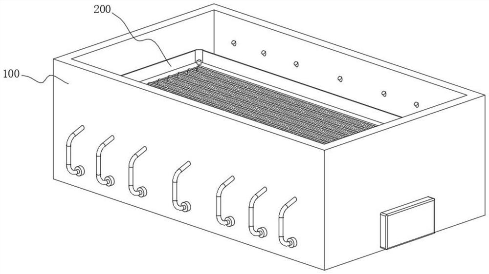 Aluminum alloy surface treatment device and method