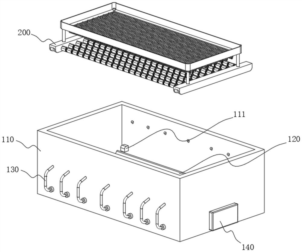 Aluminum alloy surface treatment device and method