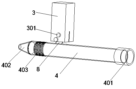 Device for automatically splitting intestine of chicken or duck, cutting split intestines into segments, and cleaning intestine segments