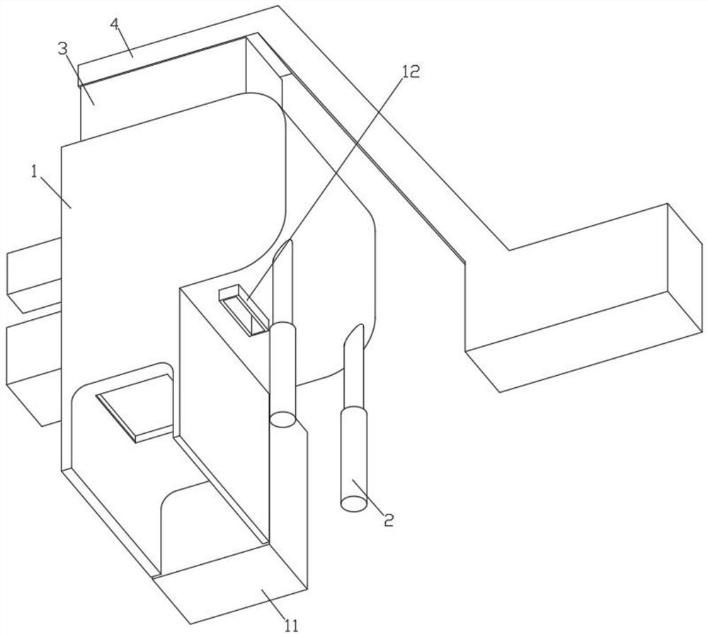 Construction waste recycling and reusing device