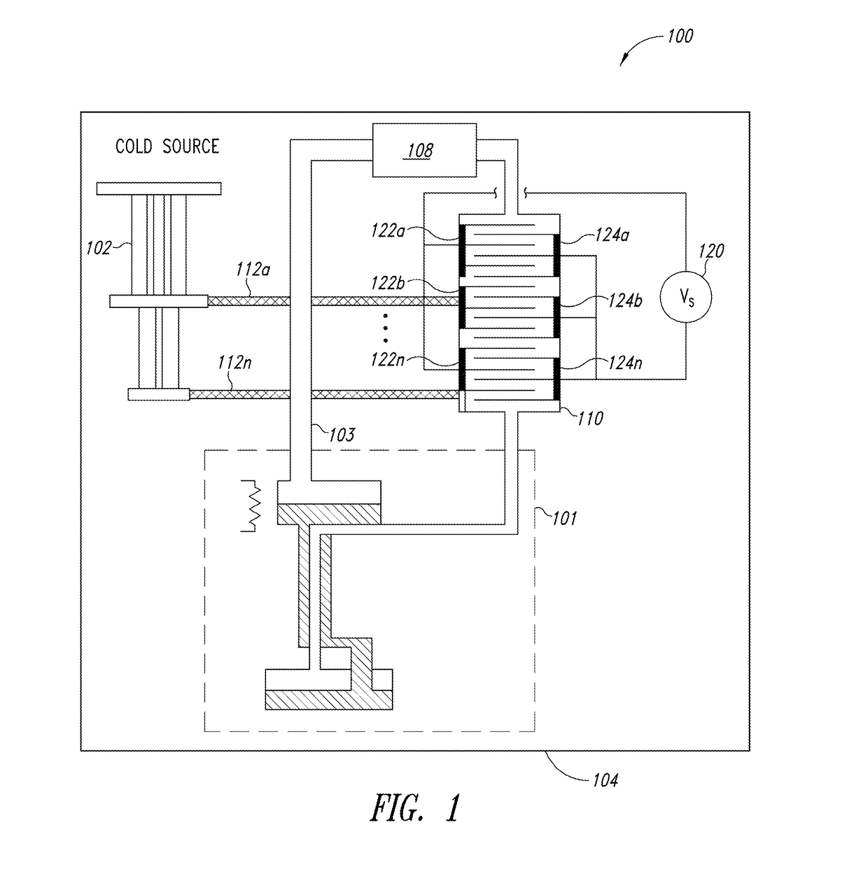 Systems and methods for electrostatic trapping of contaminants in cryogenic refrigeration systems