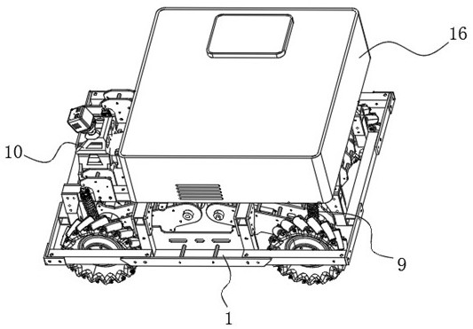 Intelligent disinfection and humidification robot