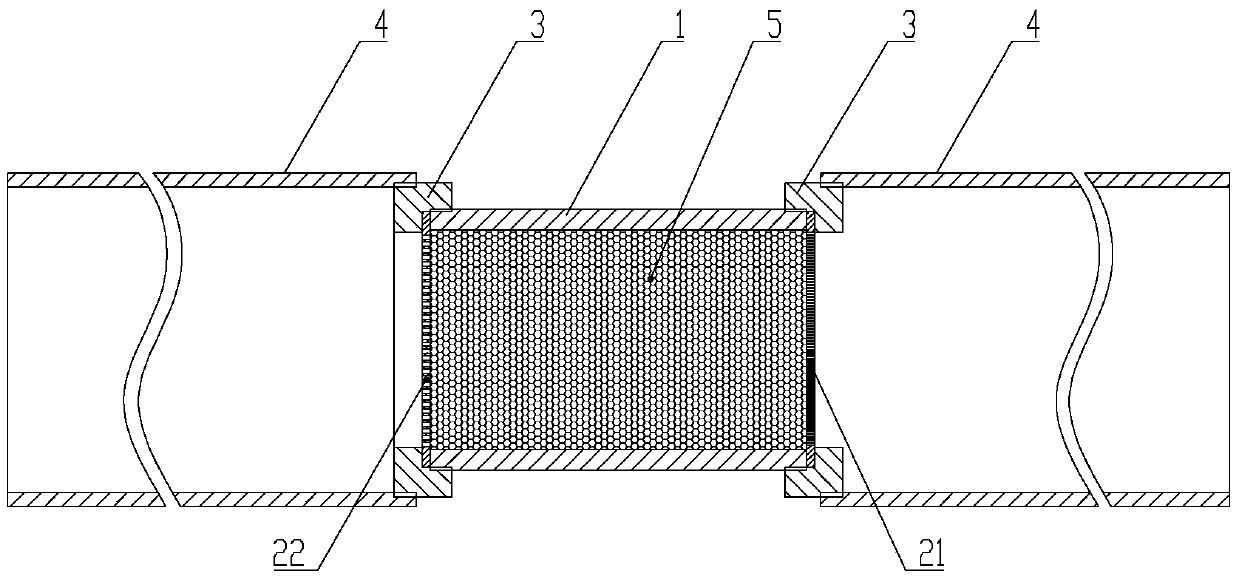 Magnesium alloy melt dehydrogenation device and online dehydrogenation method