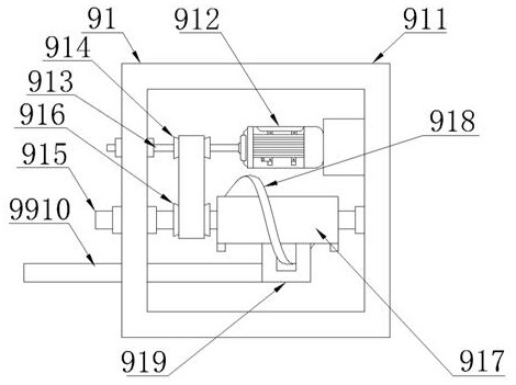 Ischemic adaptation training device with identity card recognition function