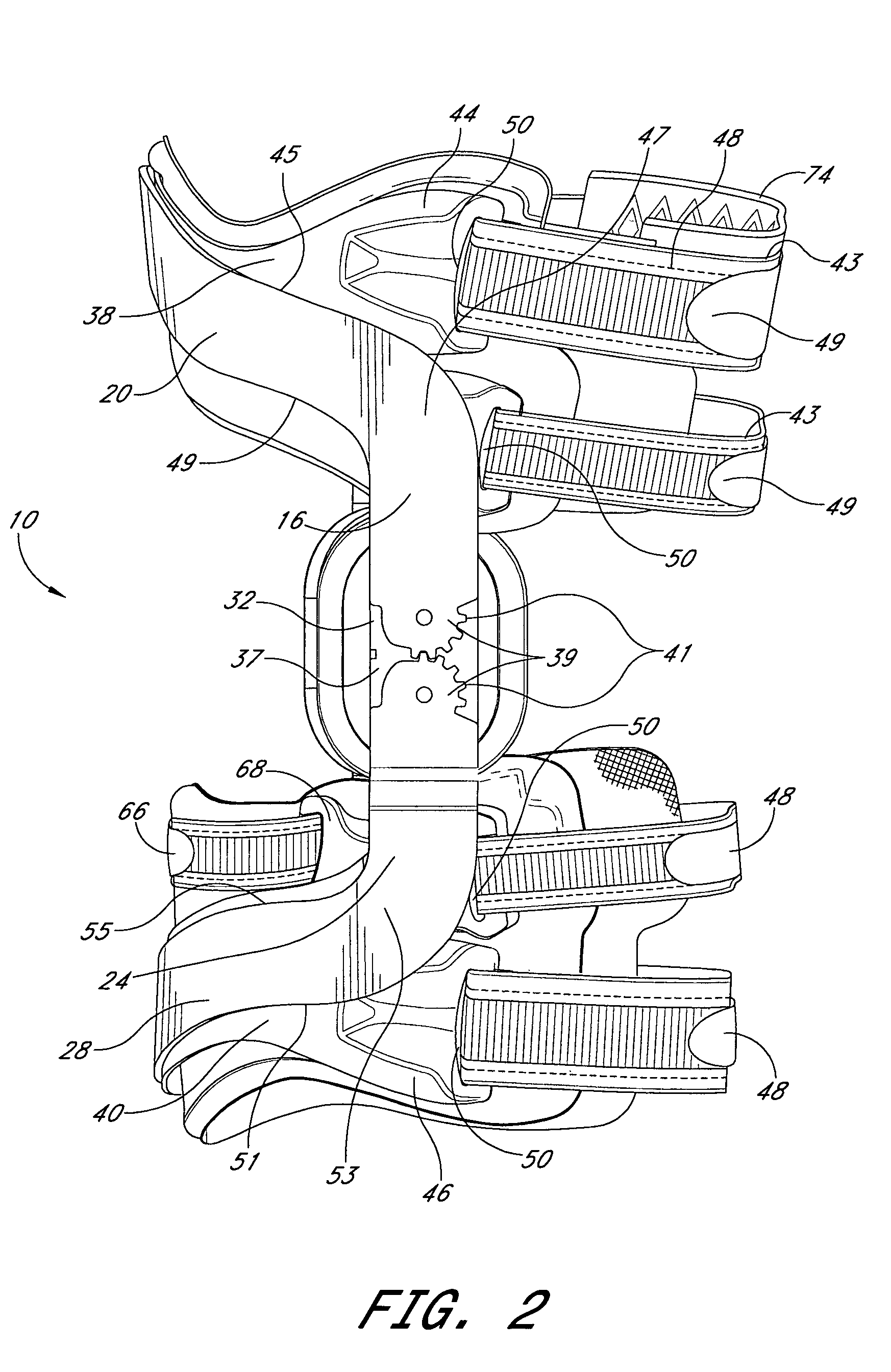 Osteoarthritis brace