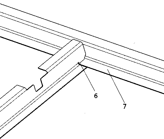 Novel stainless steel side wall structure and mounting method of novel stainless steel side wall