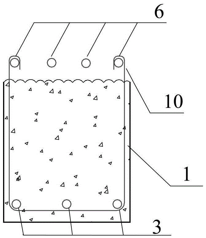 Beam-bottom medium-strength prestressed steel bar and ordinary steel bar sleeve connecting beam-column joint