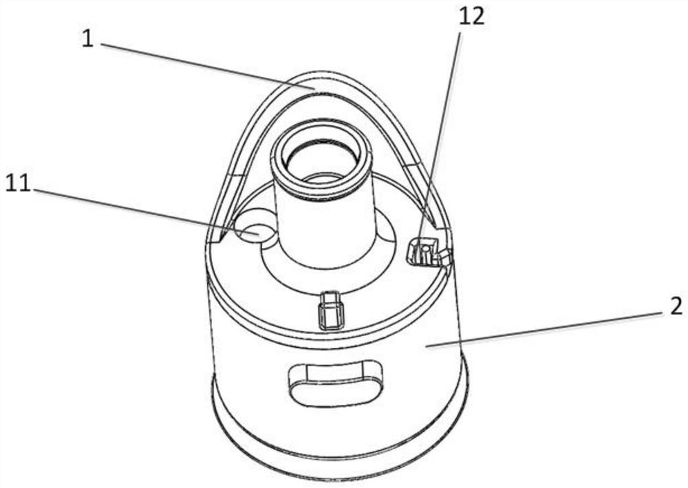 Atomization device used for clothes treatment equipment and clothes treatment equipment