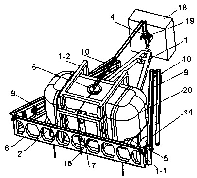 Vehicle-loaded sprayer